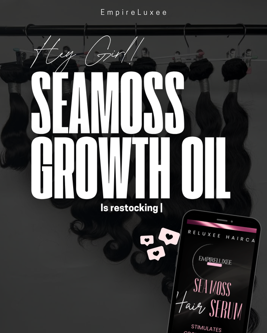 Seamoss Hair growth oil
